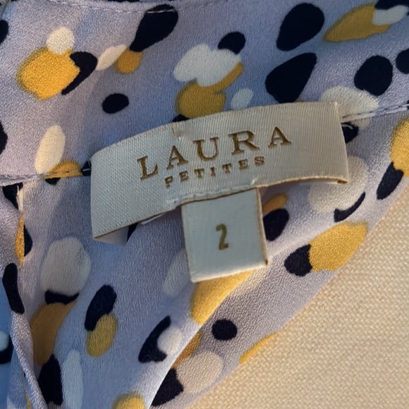 Laura Petites Spotted Top - Picture 3 of 5
